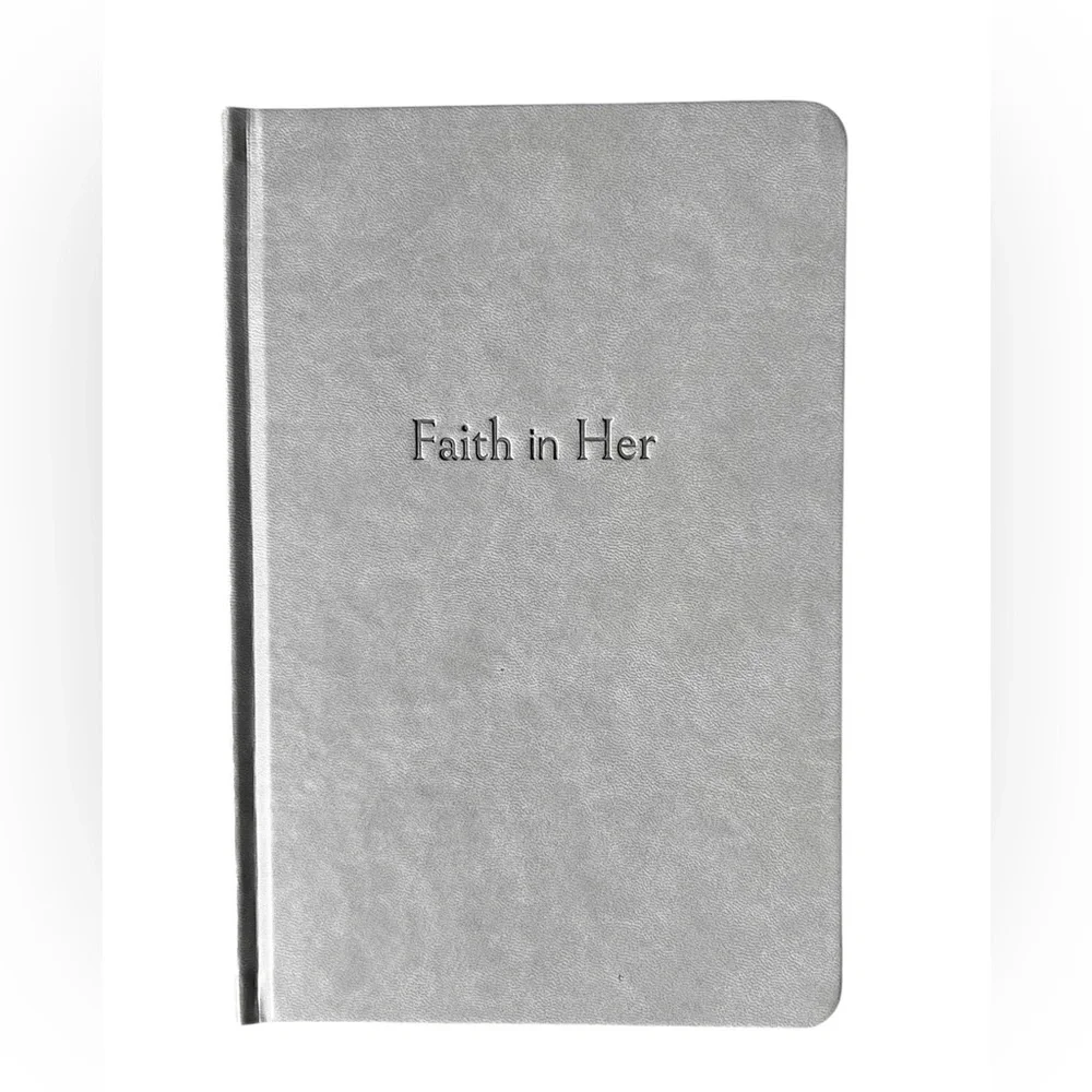 Faith in Her Embossed Hardcover Christian and Planner Journal